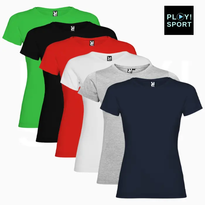 T-Shirt Coton à Personnaliser Play Sport ! Jamaica Femmes