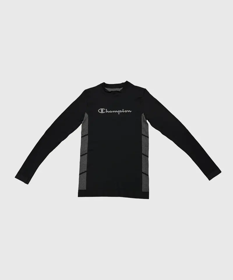 T-Shirt De Compression Champion Seamless - Noir