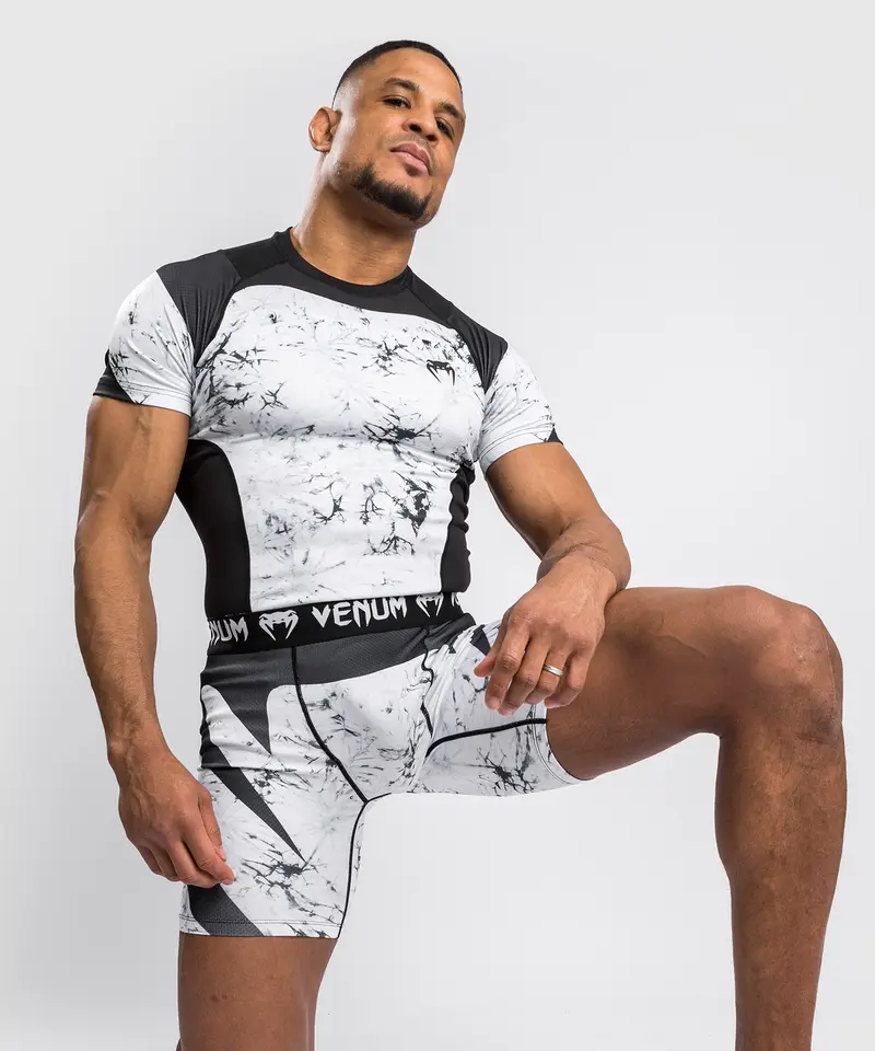 T-Shirt de Compression Venum G-Fit Marble - Manches Courtes - Marbre
