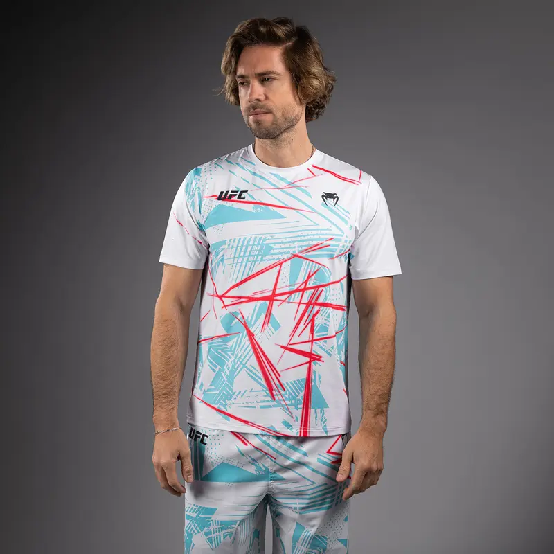 T-shirt Dry-Tech UFC Fusion By Venum Miami Edition Fight Week - Blanc