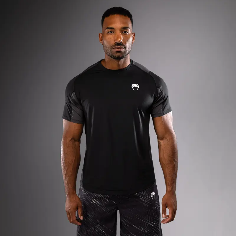 T-shirt Dry-Tech Venum Rapid - Noir/Gris Orage