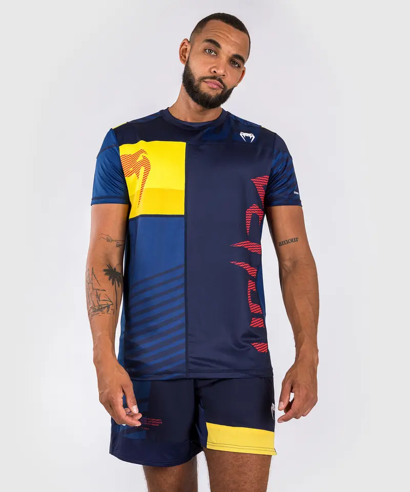 T-shirt Dry Tech Venum Sport 05 - Bleu/Jaune
