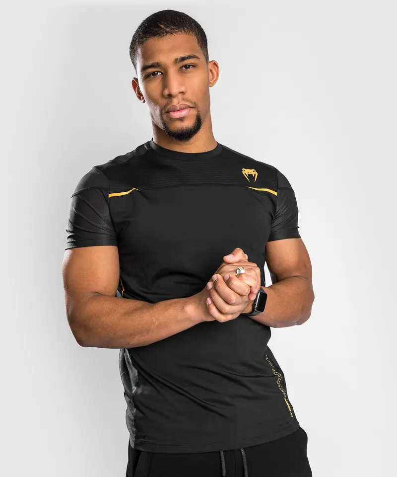 T-shirt Dry Tech Venum Tempest 2.0  – Noir/Or