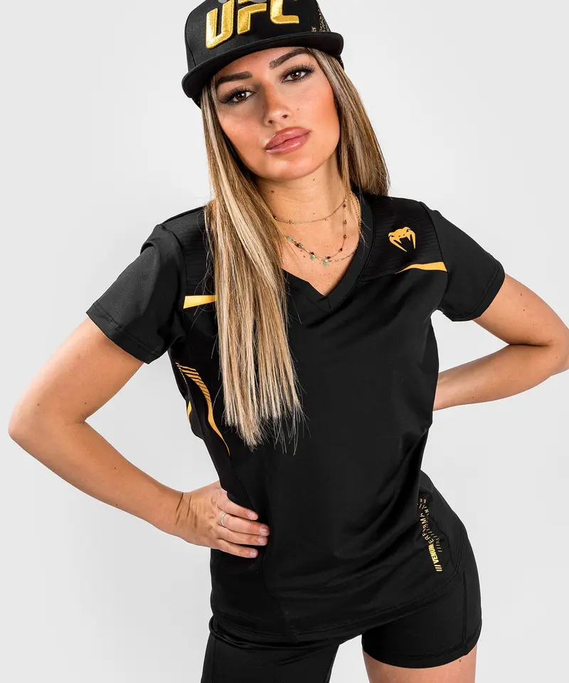 T-shirt Dry Tech Venum Tempest 2.0 – Pour Femmes - Noir/Or