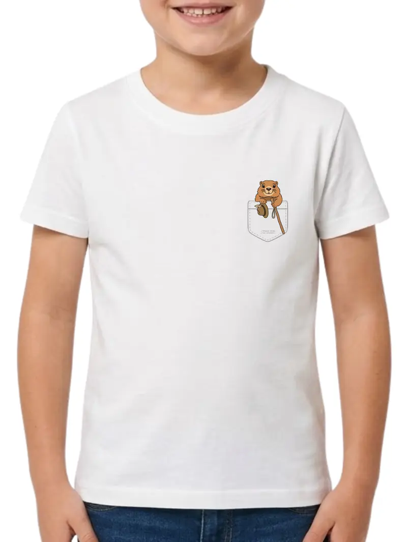 T-Shirt Enfant Marmotte