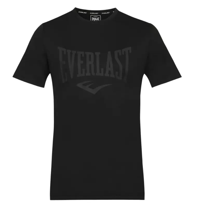 T-Shirt Everlast Moss - Noir/Gris Foncé