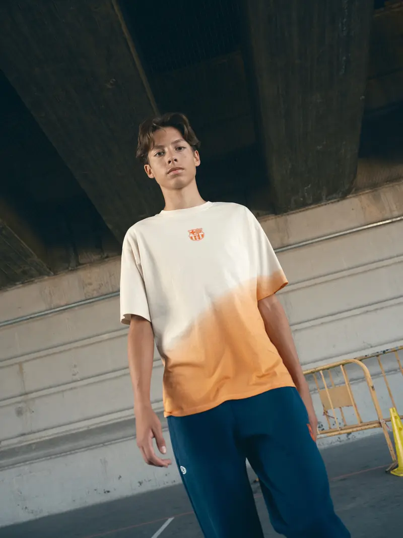 T-Shirt Faded Barça Essentials - Junior