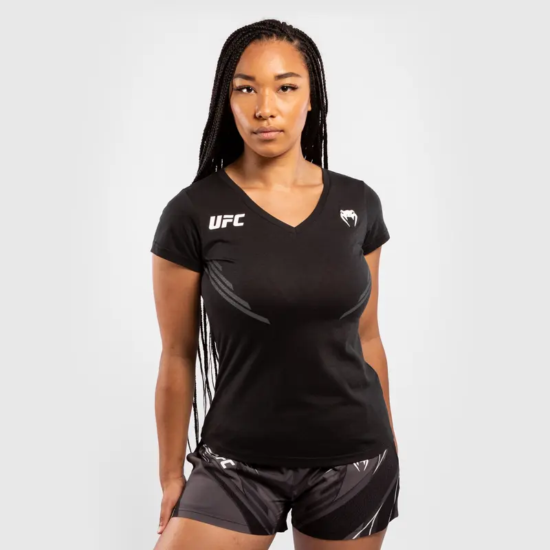 T-shirt Femme UFC Venum Replica - Noir