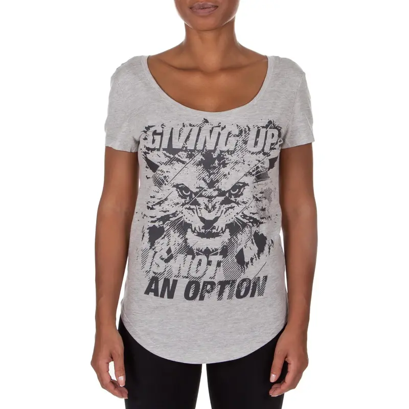 T-shirt Femme Venum Givin' - Gris