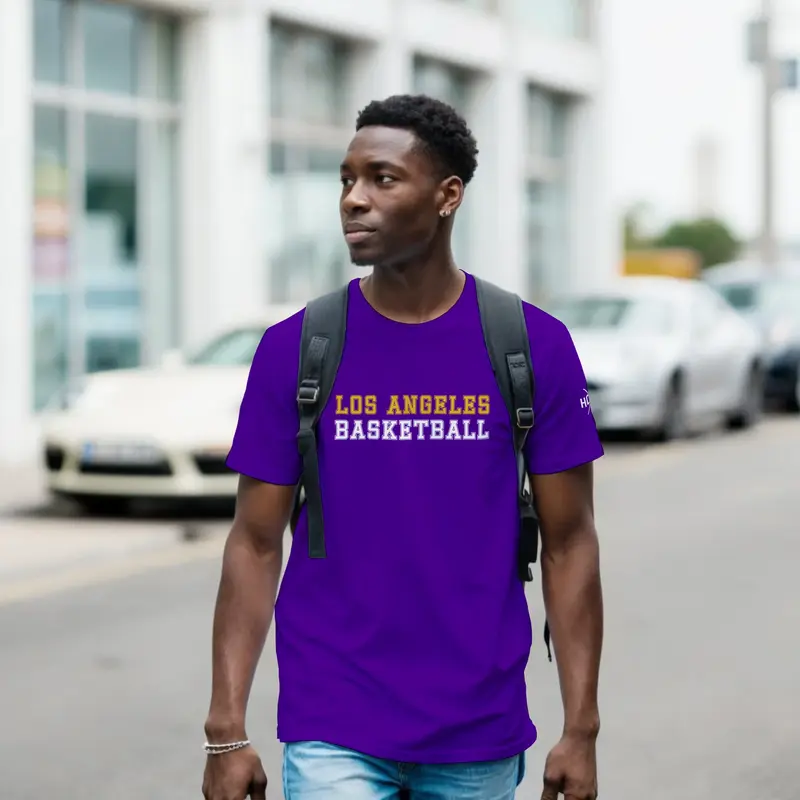 T-Shirt Hoops Loud City - Los Angeles