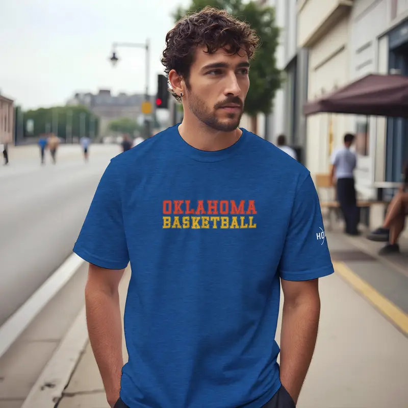 T-Shirt Hoops Loud City - Oklahoma