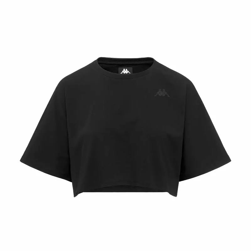 T-Shirt Icropa Noir Femme
