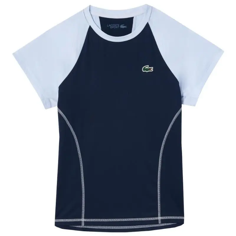 T-SHIRT LACOSTE FEMME STRETCH ULTRA-DRY
