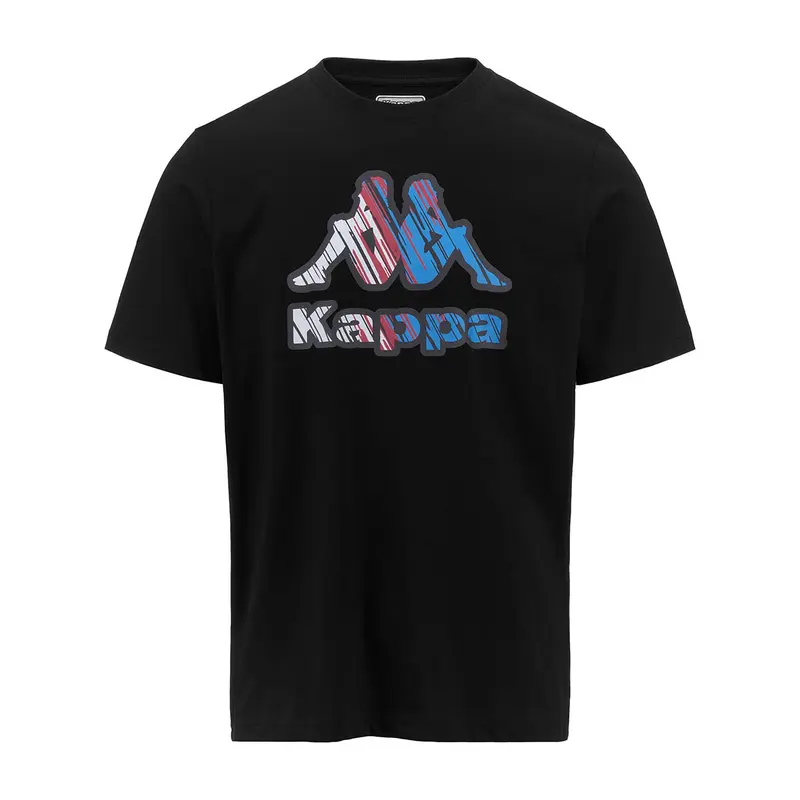 T-shirt Logo Frillo Noir Homme