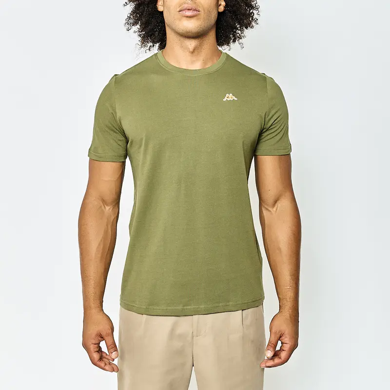 T-shirt Luc Robe di Kappa Vert Unisexe