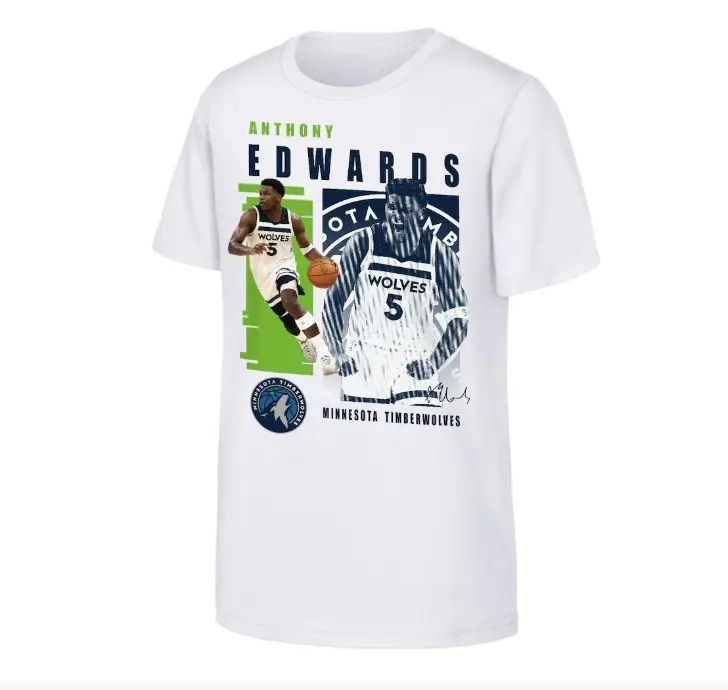 T-shirt NBA Enfant Anthony Edwards Minnesota Timberwolves Highlights