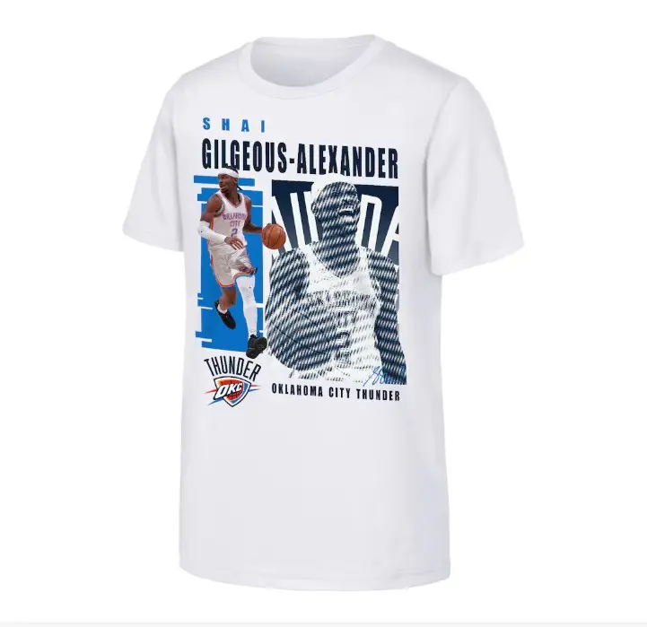 T-shirt NBA Enfant Shai Gilgeous-Alexander San Oklahoma City Thunder Highlights