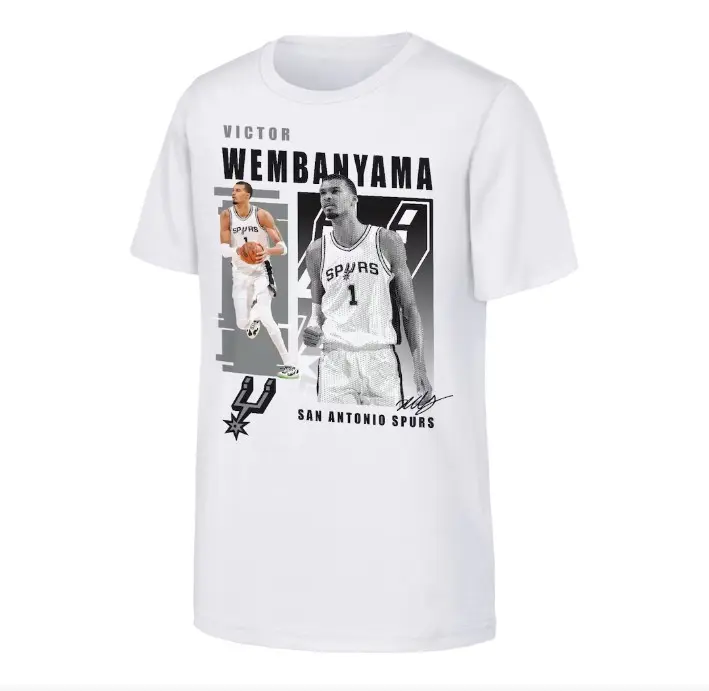 T-shirt NBA Enfant Victor Wembanyama San Antonio Spurs Highlights
