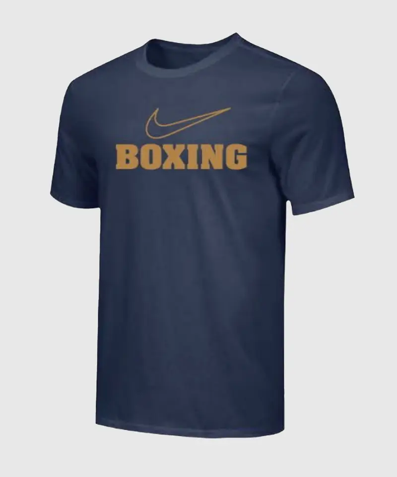T-Shirt Nike Boxing Rawdacious - Navy/Or Metallic
