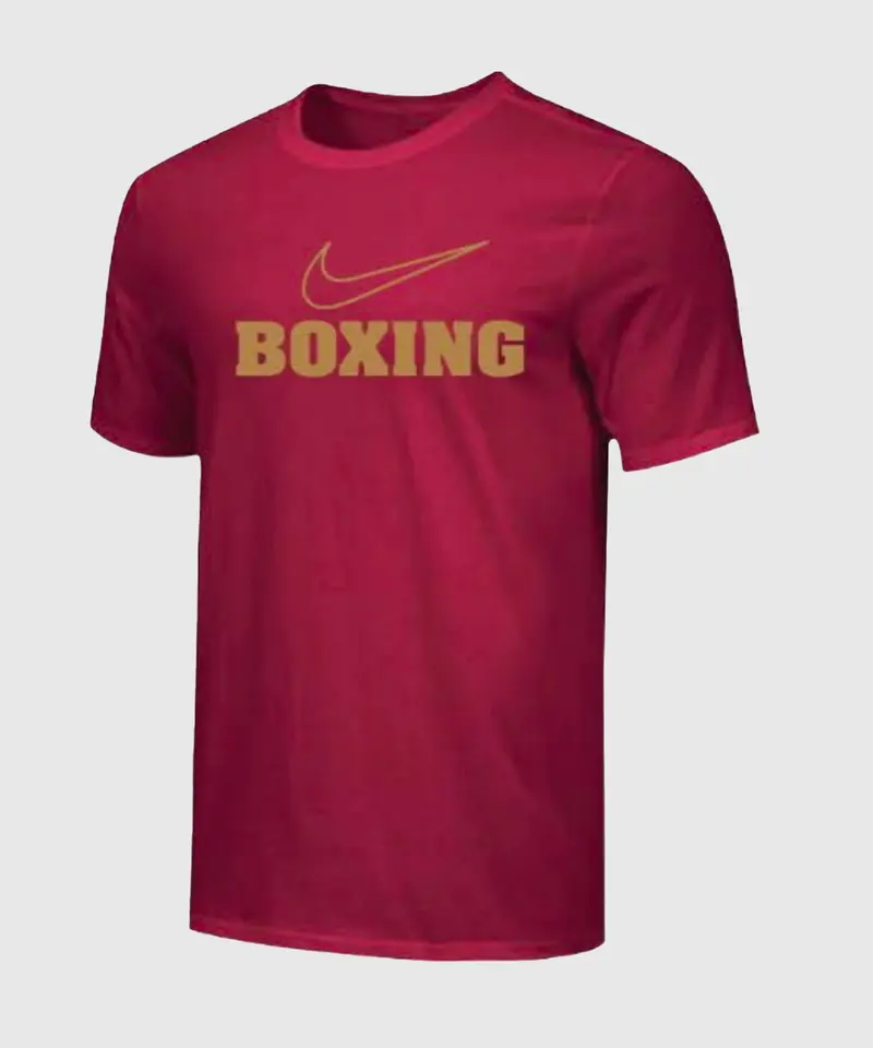 T-Shirt Nike Boxing Rawdacious - Rouge/Or Metallic
