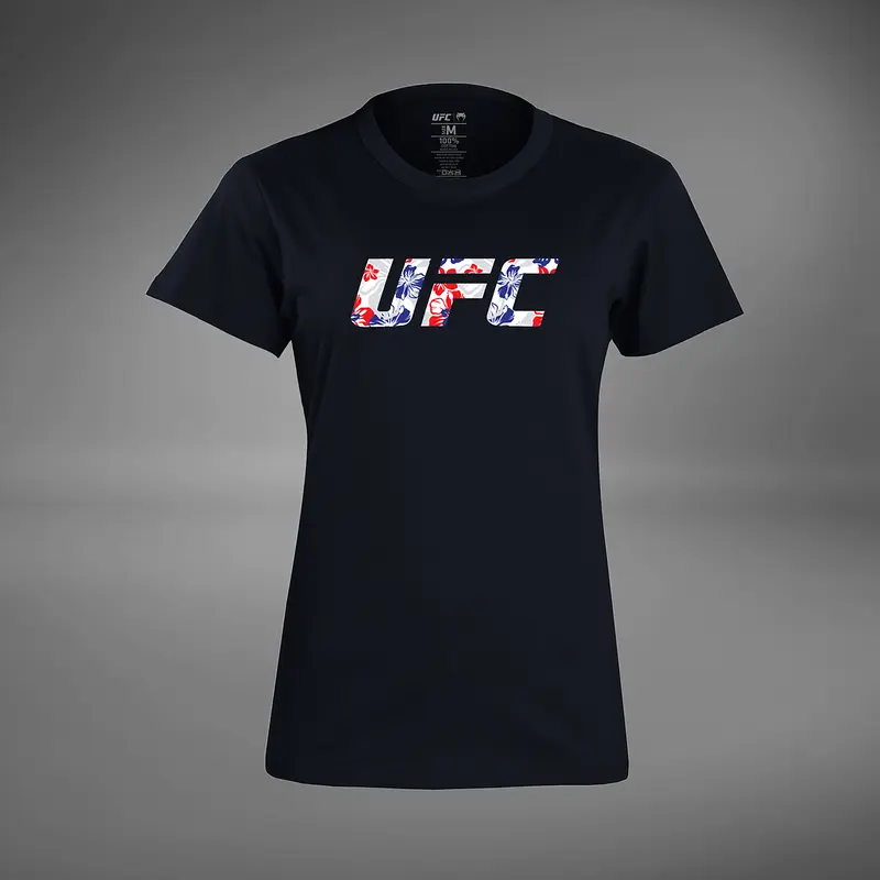 T-Shirt pour Femmes UFC Unrivaled by Venum Max Holloway - Marine