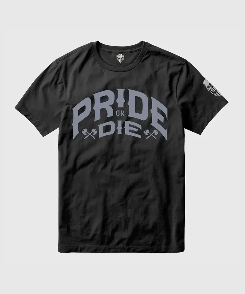 T-Shirt Pride Or Die Brotherhood V2 - Noir