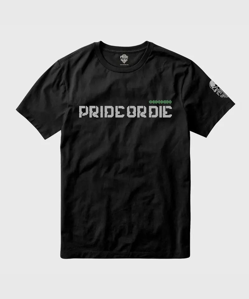 T-Shirt Pride Or Die "Sound Of The Violence" - Noir