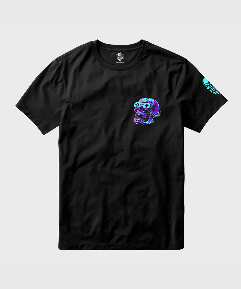 T-Shirt Pride Or Die "Violent Reality" - Noir