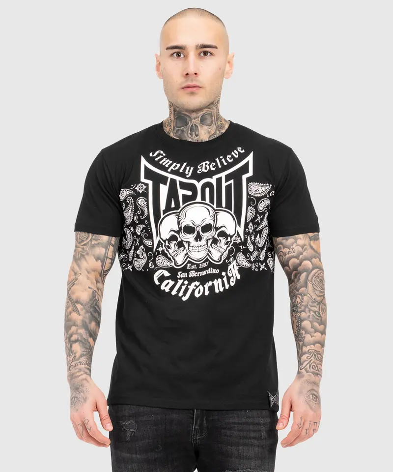 T-Shirt Tapout Adelantos - Noir
