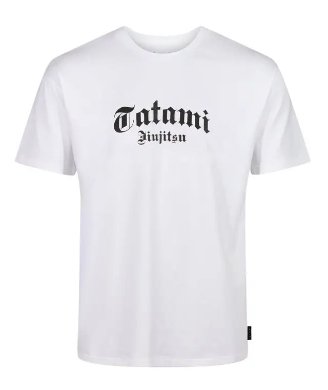 T-Shirt Tatami Fightwear Gothic - Blanc