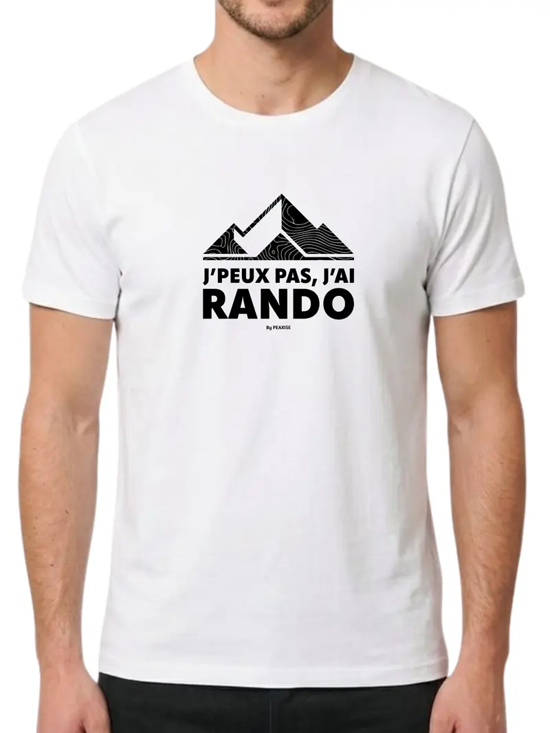 T-shirt Topo "ORIGINAL" J'peux pas j'ai rando