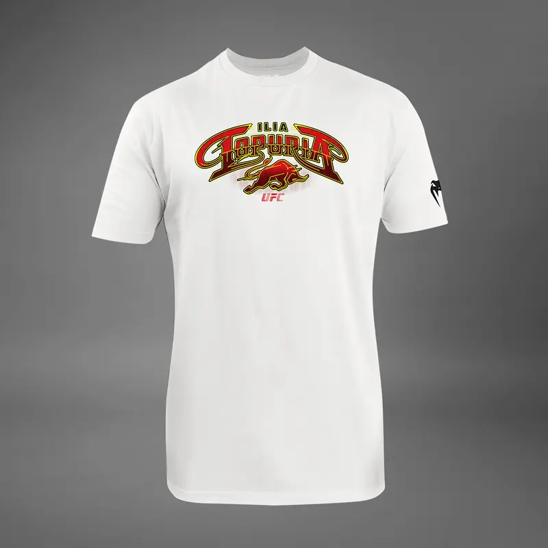 T-shirt UFC Unrivaled by Venum Ilia Topuria - Blanc