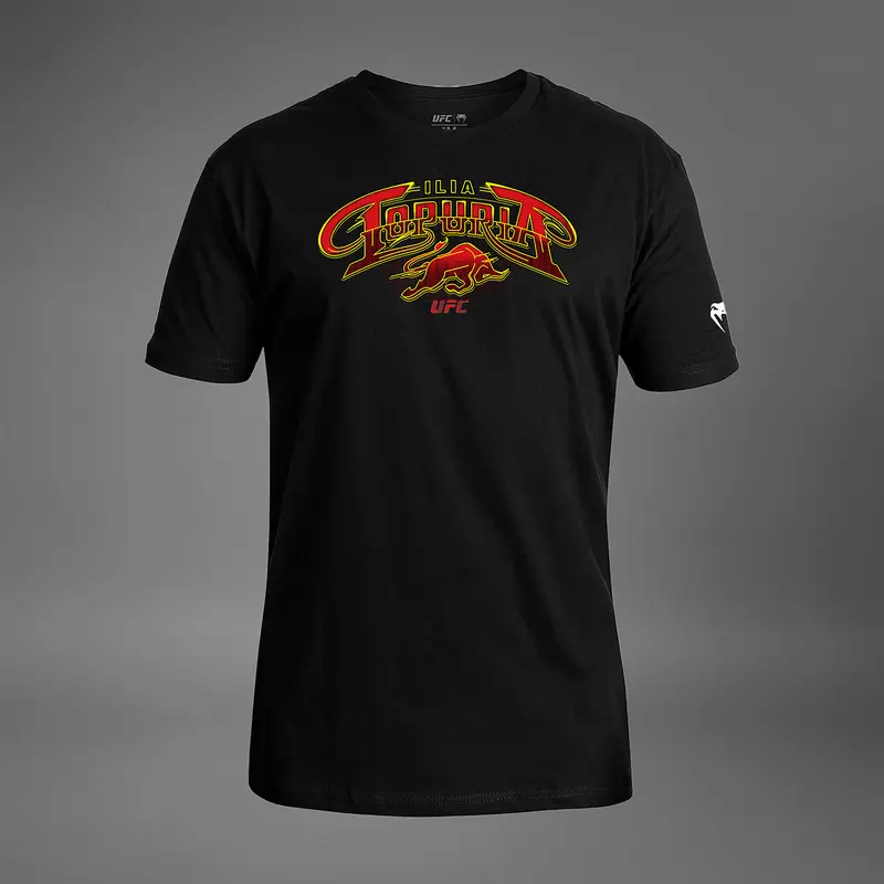 T-shirt UFC Unrivaled by Venum Ilia Topuria - Noir