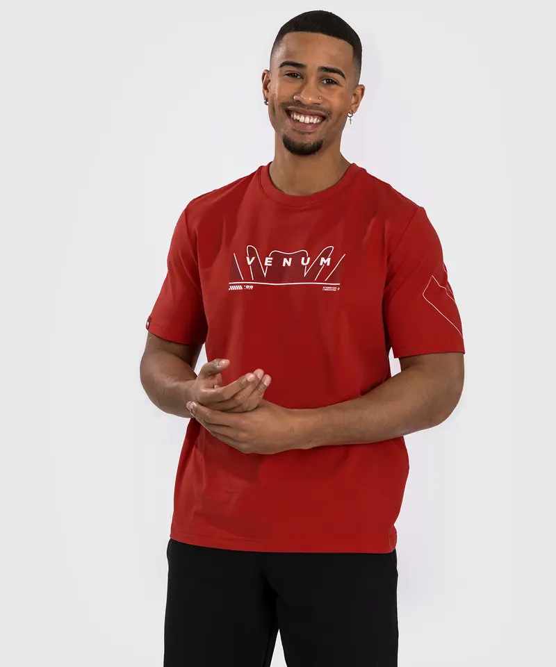T-Shirt Venum Snake Print - Rouge
