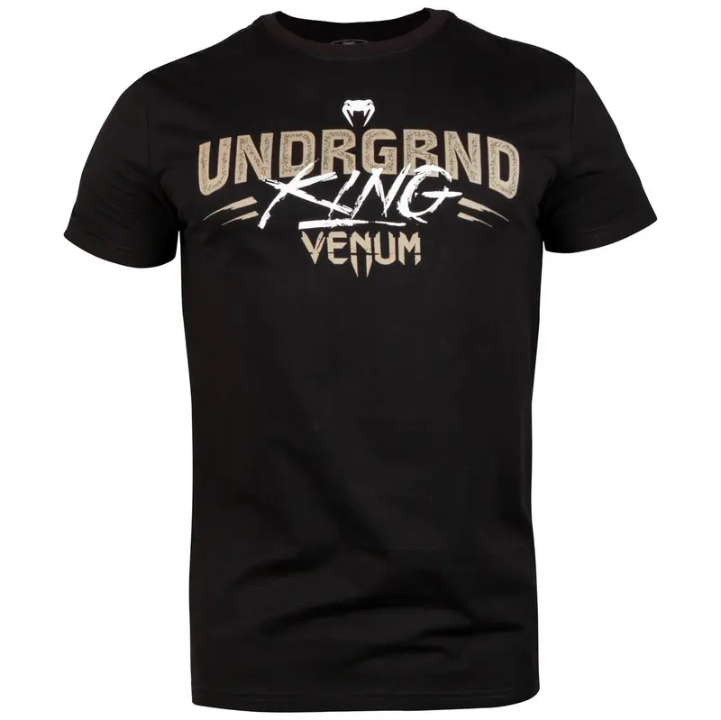 T-shirt Venum Underground King - Noir/Sable