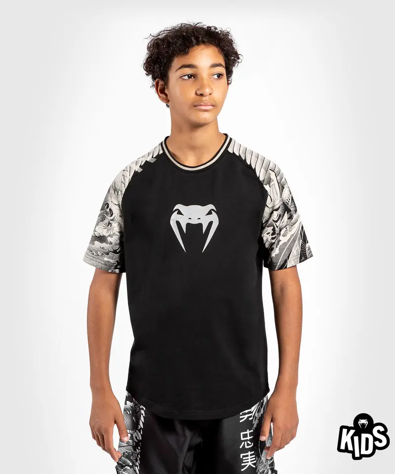 T-shirt Venum YKZ21 – Pour Enfant - Noir/Blanc