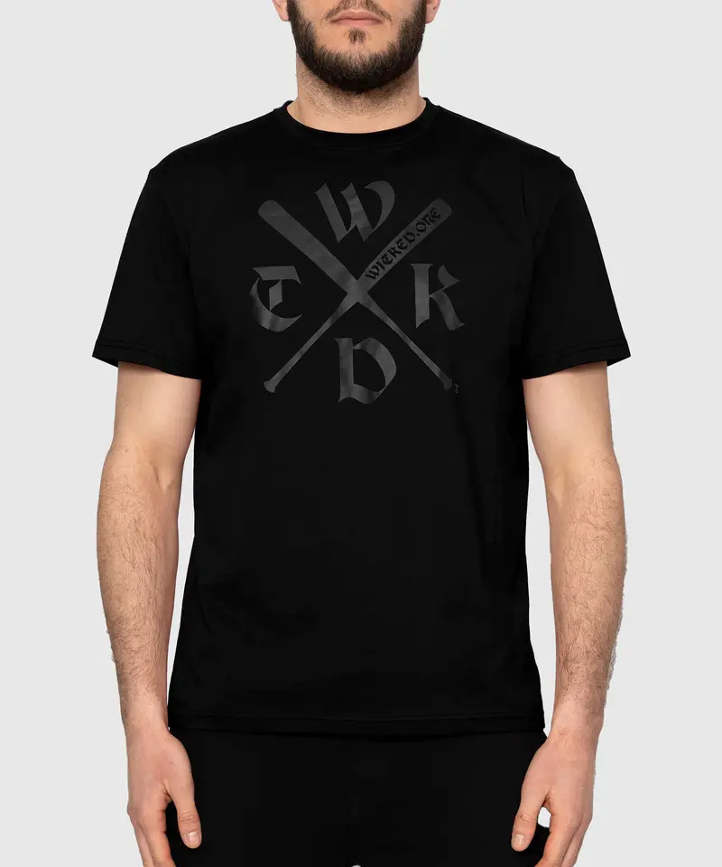 T-Shirt Wicked One Big Team - Noir