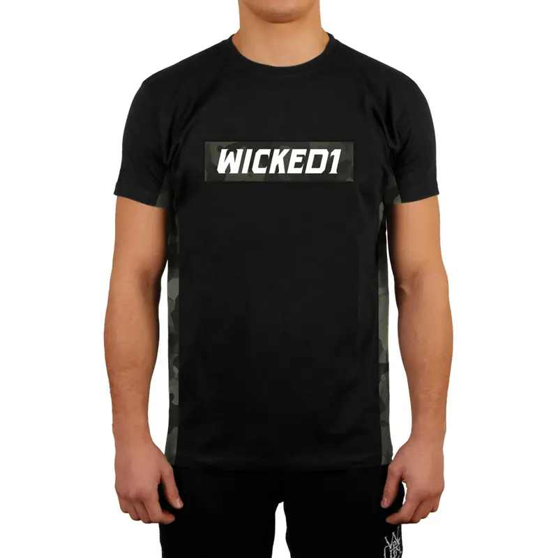 T-shirt Wicked One Rocket - Noir/Camo