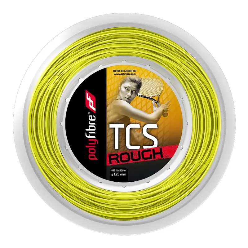 TCS Rough Bobine Cordage 200m-Jaune