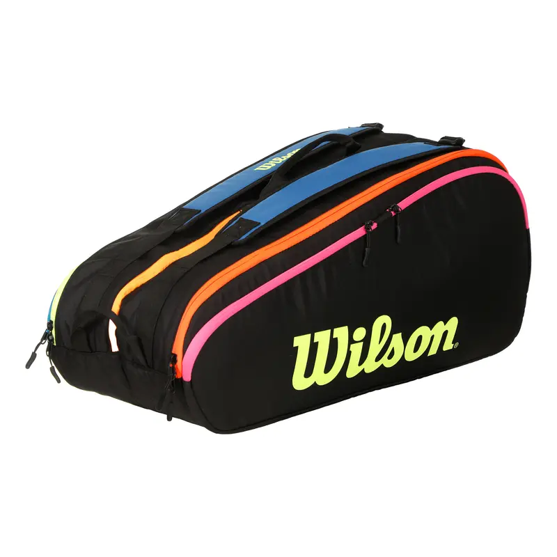 Team Neon Collection Housse De Raquette Lot De 12 Edition Spéciale-Noir