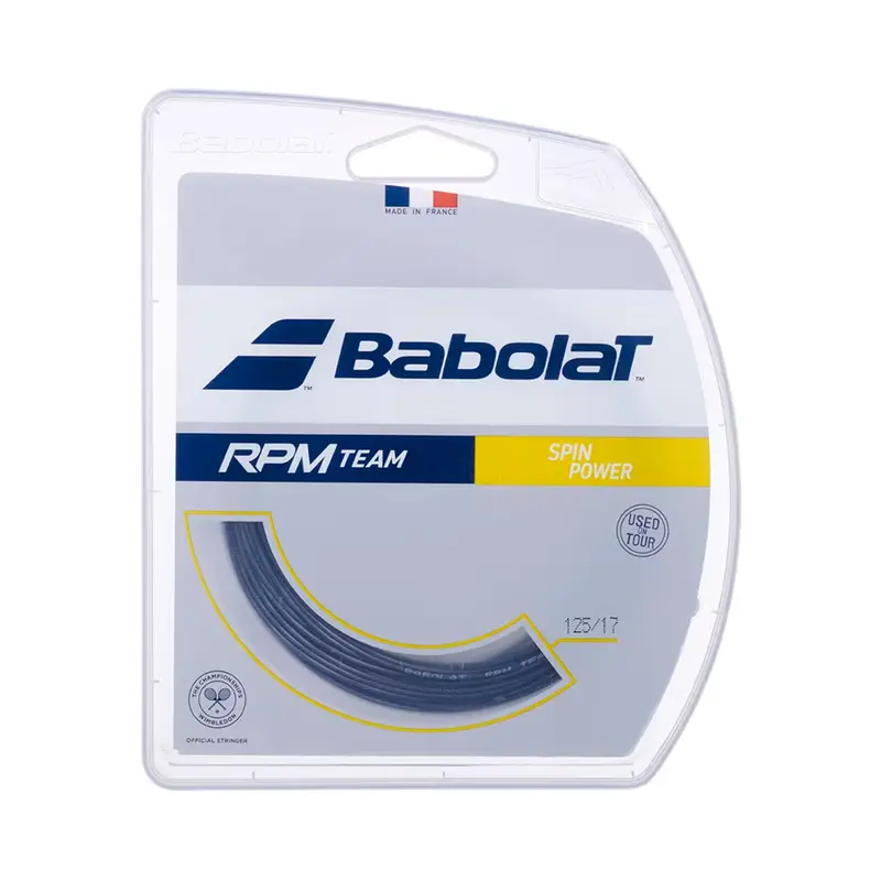 Team RPM Team Cordage En Garniture 12m-Noir