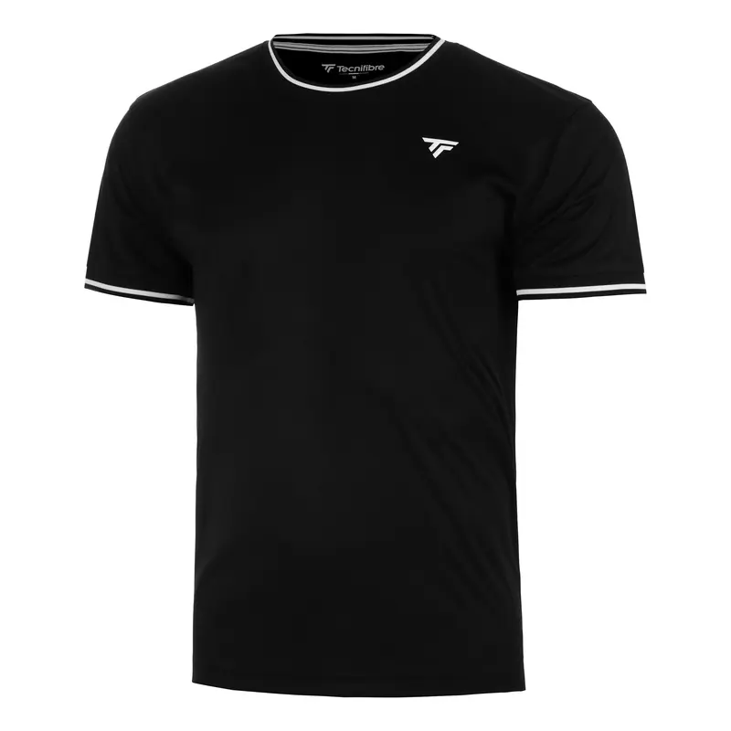 Tech T-shirt Hommes - noir, blanc
