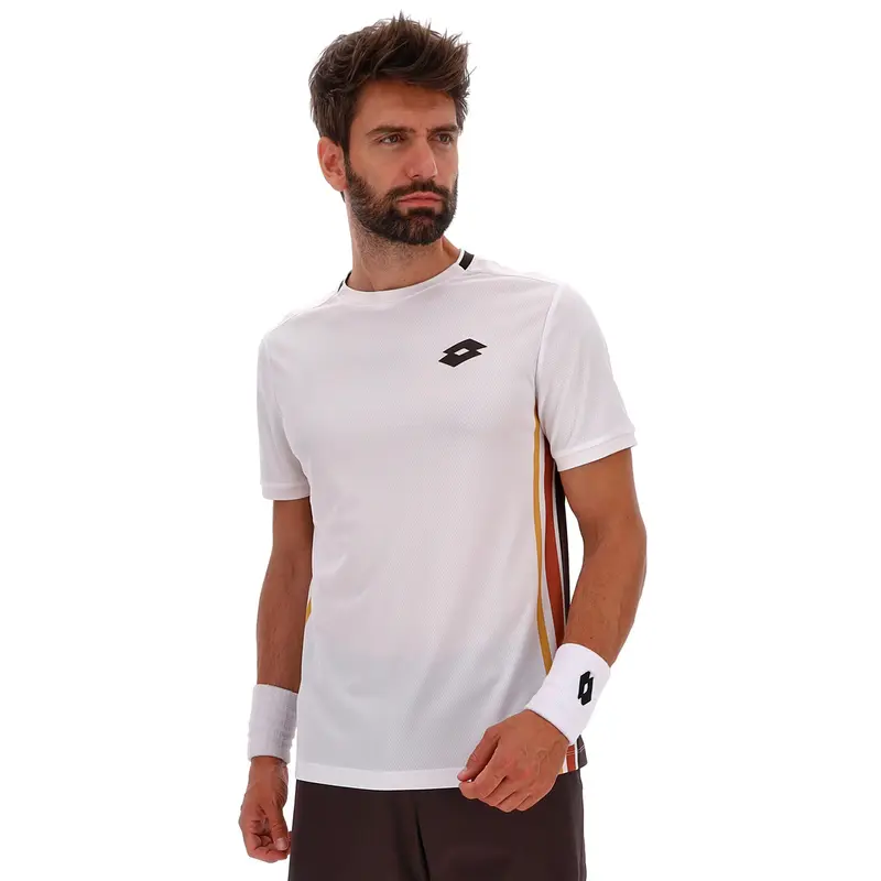 Tech VI T-shirt Hommes - blanc, marron