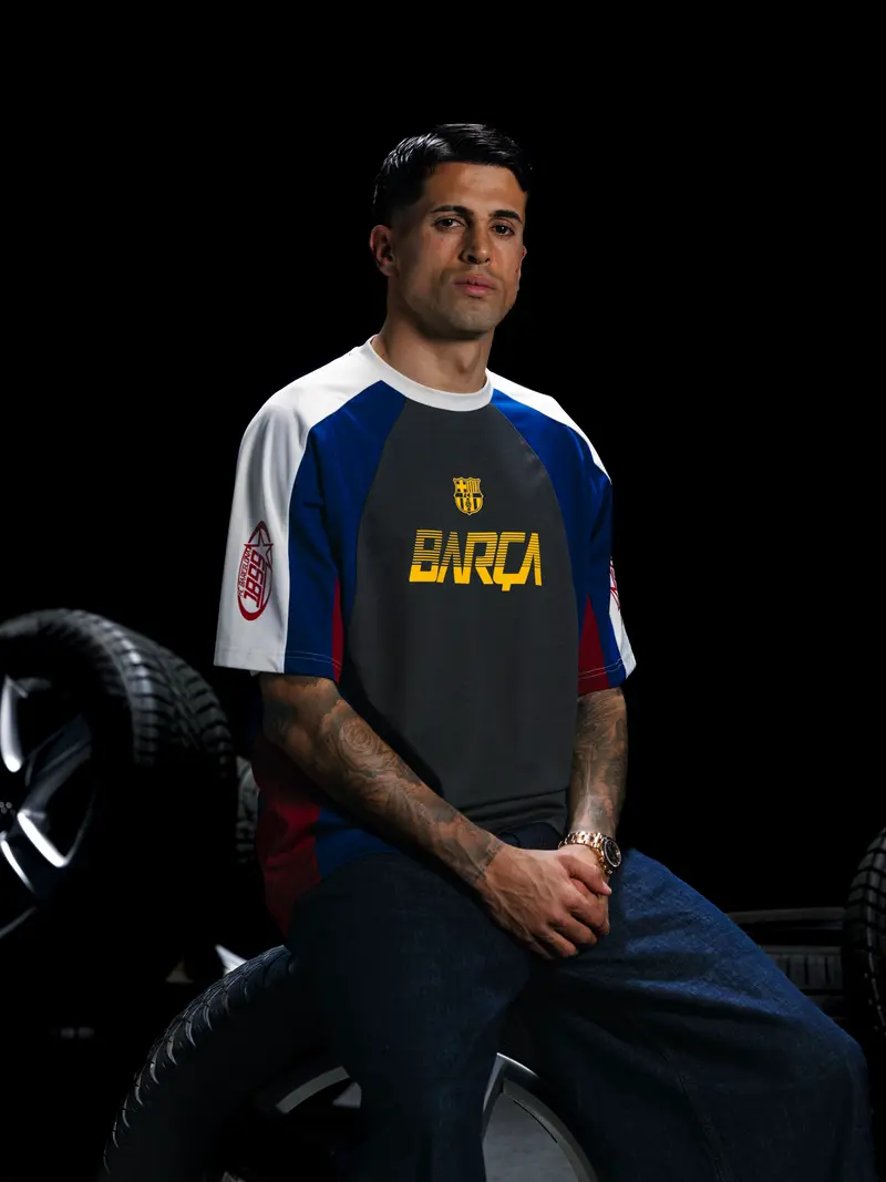 Tee Antracite Racing Barça