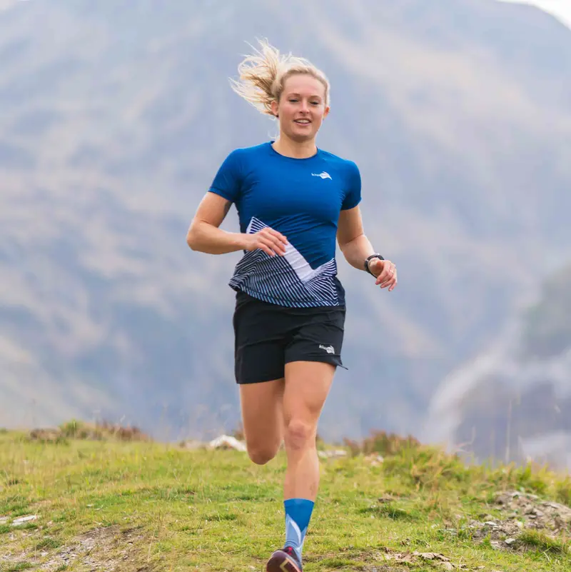 Tee-shirt de running Glacier femme