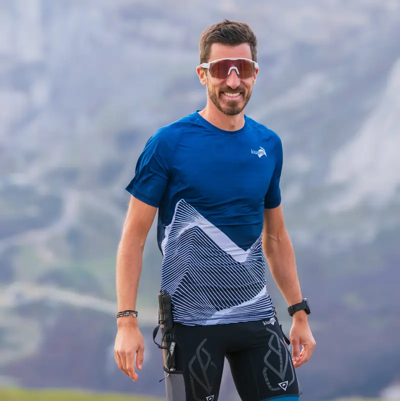 Tee-shirt de running Glacier homme