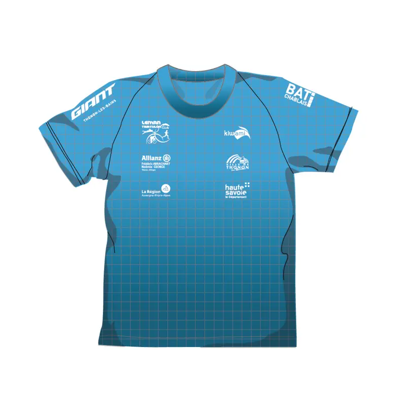 Tee-shirt de running homme Léman triathlon