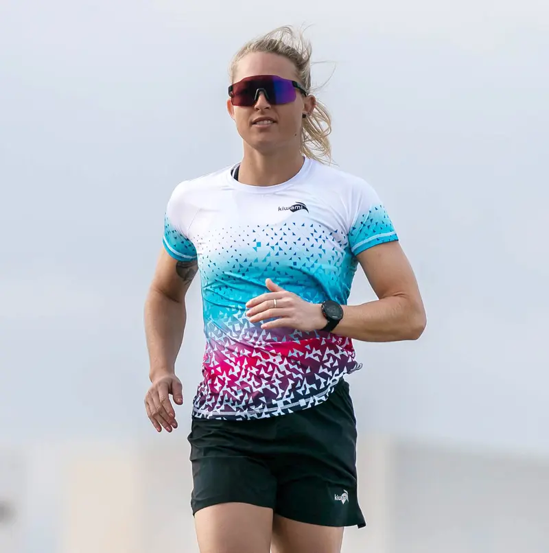 Tee-shirt running Femme Delta
