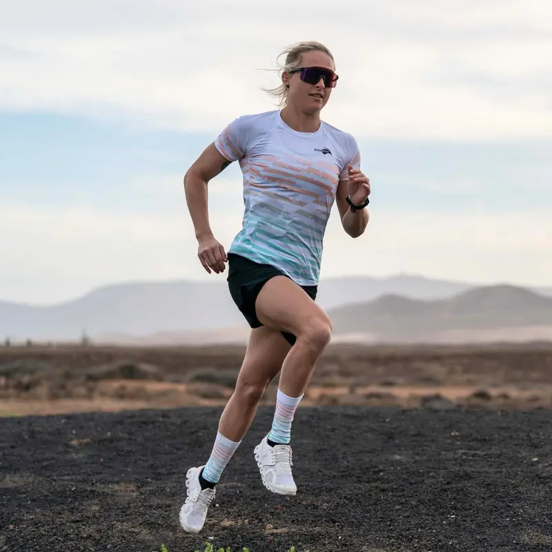 Tee-shirt running Femme Wild