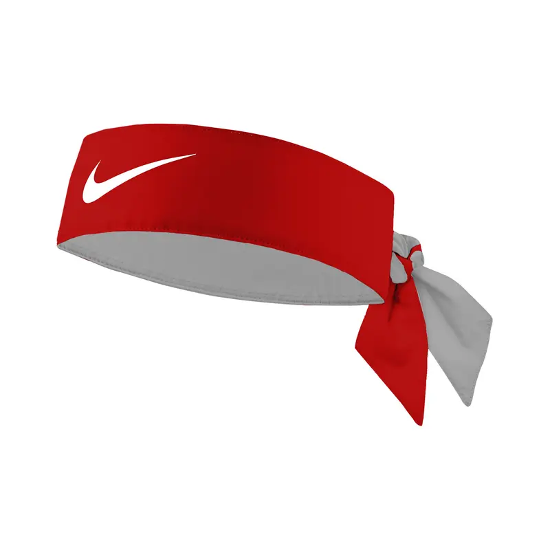 Tennis Bandana-Rouge Vin, Blanc